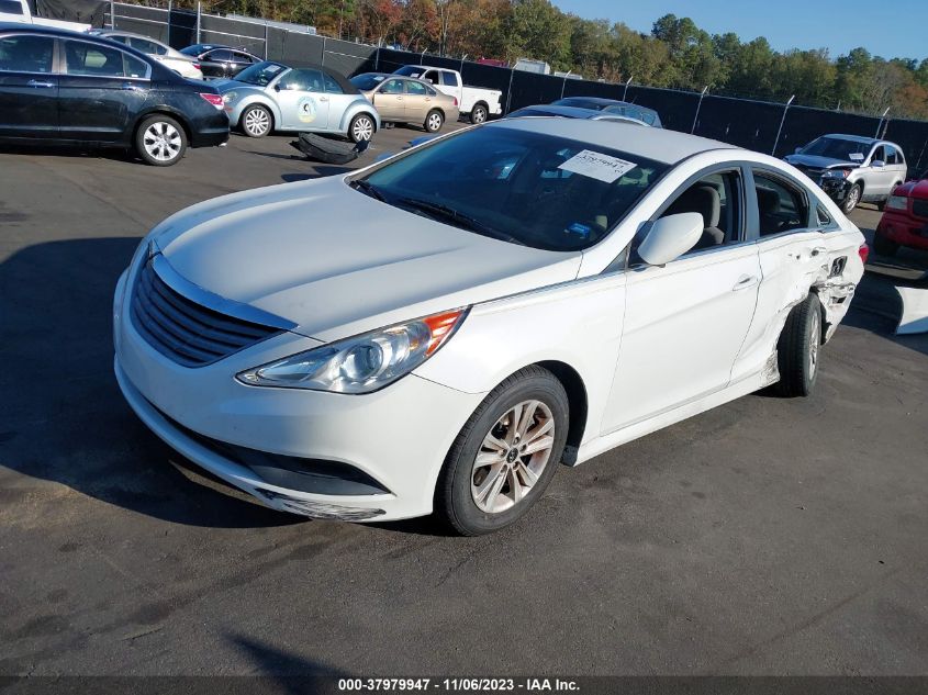 2014 HYUNDAI SONATA GLS - 5NPEB4AC2EH868379