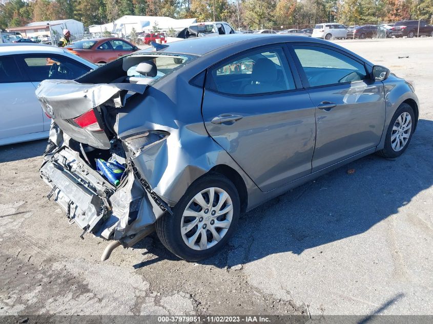 2013 HYUNDAI ELANTRA GLS - 5NPDH4AE0DH161873