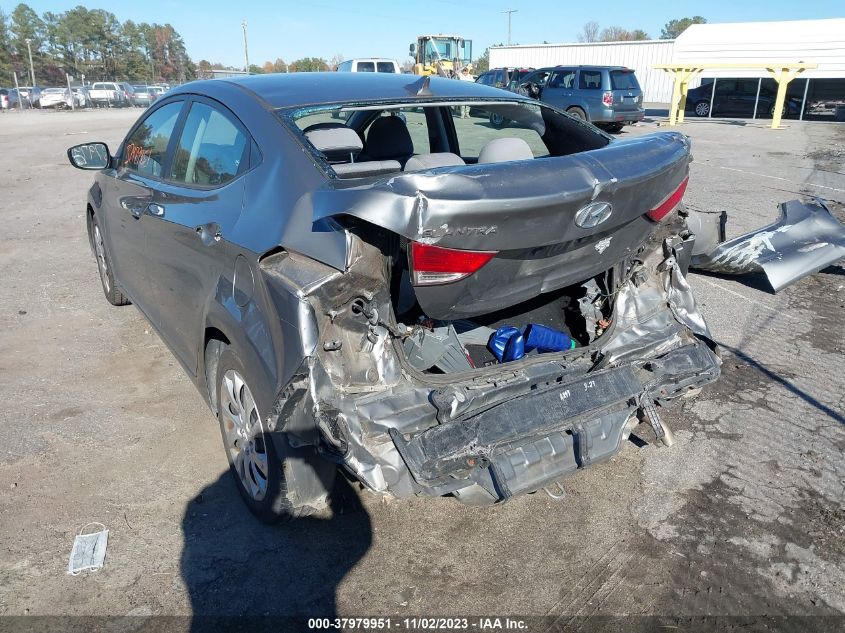 2013 HYUNDAI ELANTRA GLS - 5NPDH4AE0DH161873