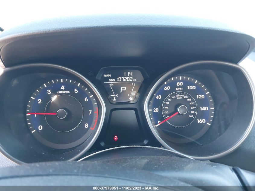 2013 HYUNDAI ELANTRA GLS - 5NPDH4AE0DH161873