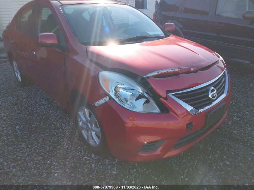 2014 NISSAN VERSA SV - 3N1CN7AP1EL842507
