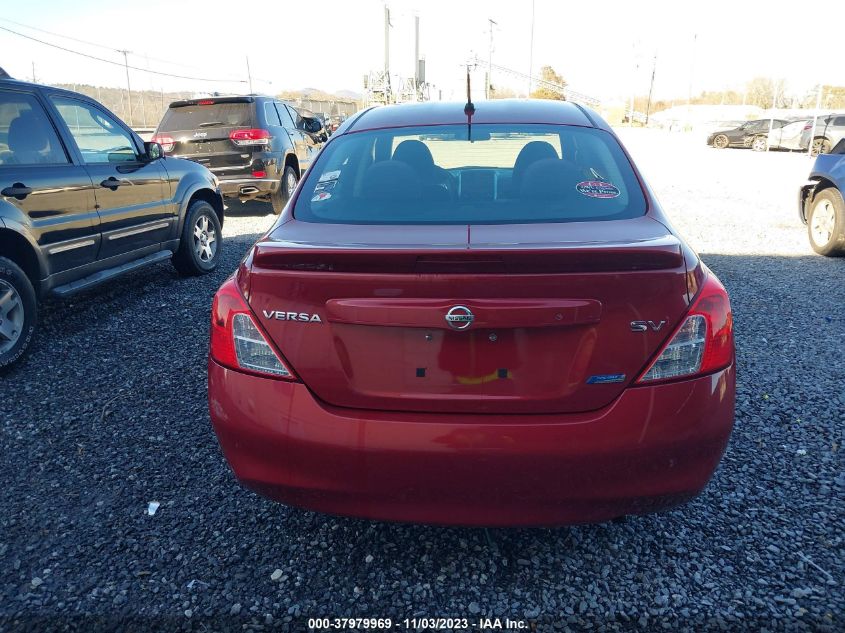 2014 NISSAN VERSA SV - 3N1CN7AP1EL842507