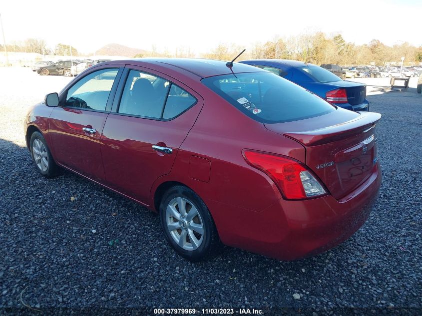 2014 NISSAN VERSA SV - 3N1CN7AP1EL842507