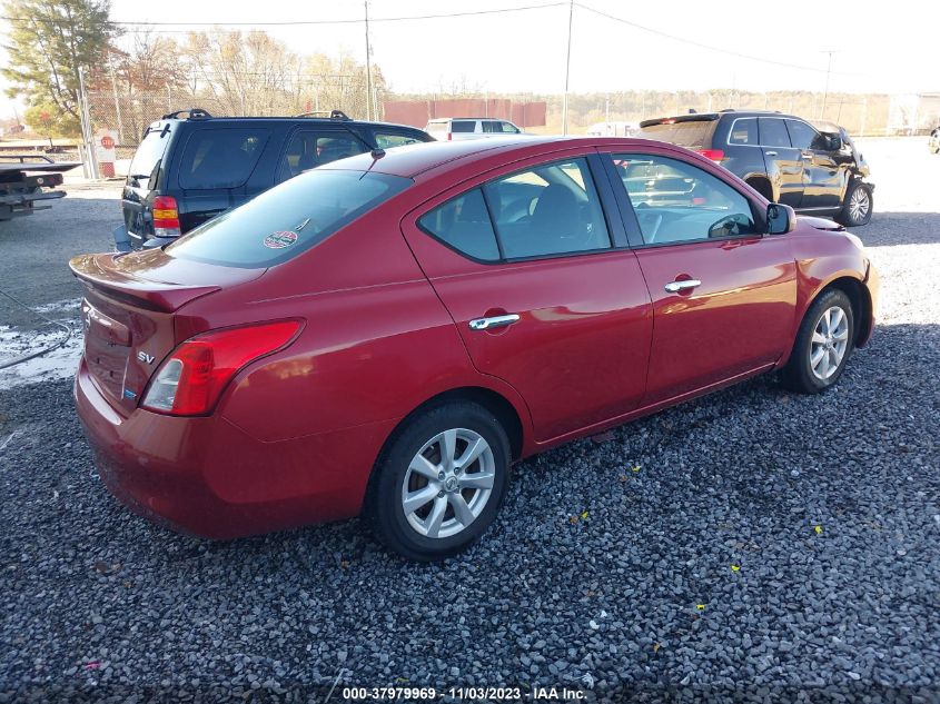 2014 NISSAN VERSA SV - 3N1CN7AP1EL842507