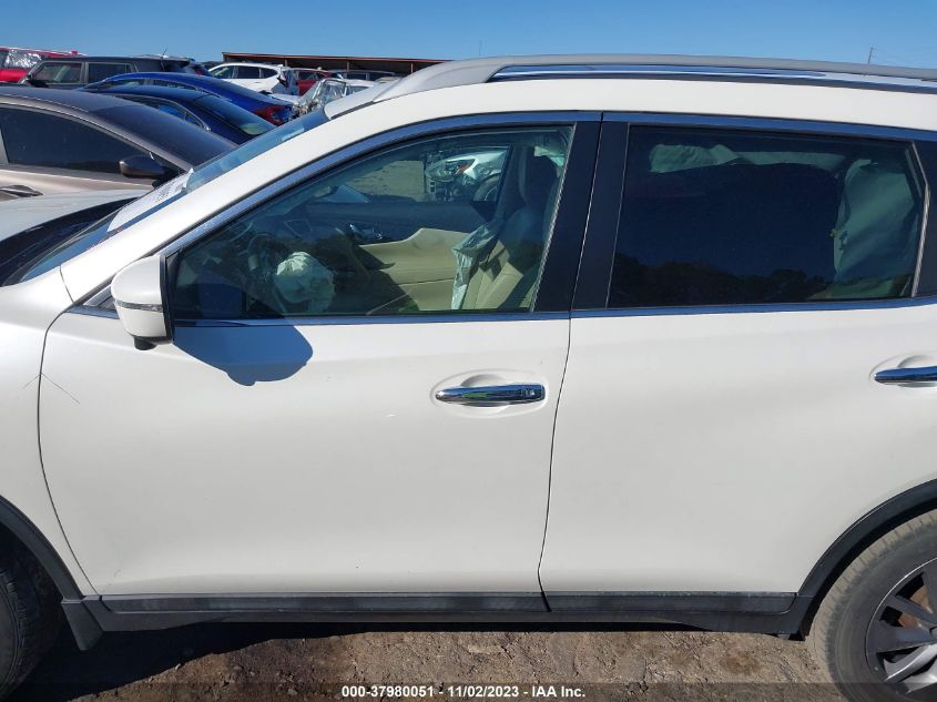 2016 NISSAN ROGUE S/SL/SV - 5N1AT2MT0GC880536