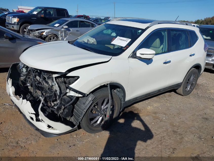 2016 NISSAN ROGUE S/SL/SV - 5N1AT2MT0GC880536