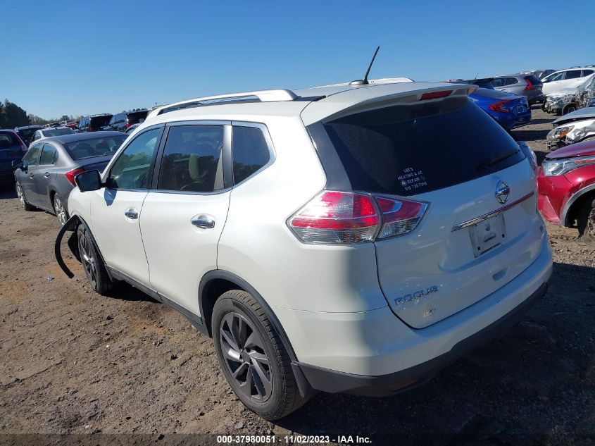 2016 NISSAN ROGUE S/SL/SV - 5N1AT2MT0GC880536