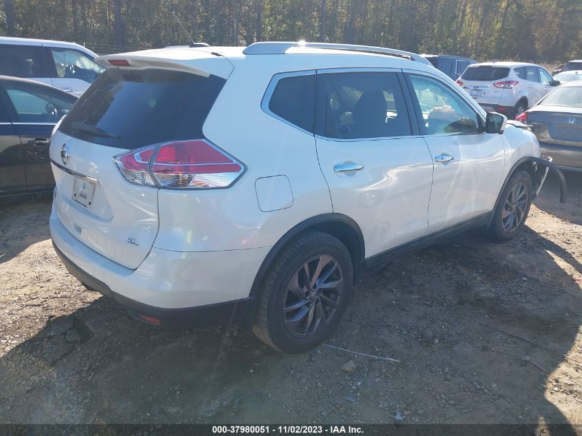 2016 NISSAN ROGUE S/SL/SV - 5N1AT2MT0GC880536
