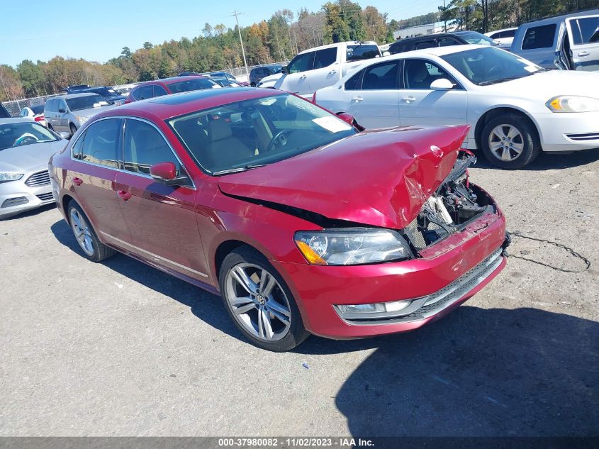 2015 VOLKSWAGEN PASSAT 2.0L TDI SE - 1VWBV7A30FC026601