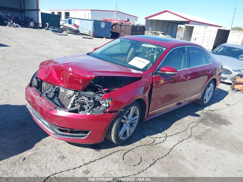 2015 VOLKSWAGEN PASSAT 2.0L TDI SE - 1VWBV7A30FC026601