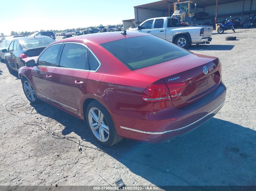 2015 VOLKSWAGEN PASSAT 2.0L TDI SE - 1VWBV7A30FC026601