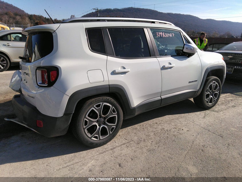 VIN ZACCJBDB4HPE54954 2017 JEEP RENEGADE LIMITED 4X4