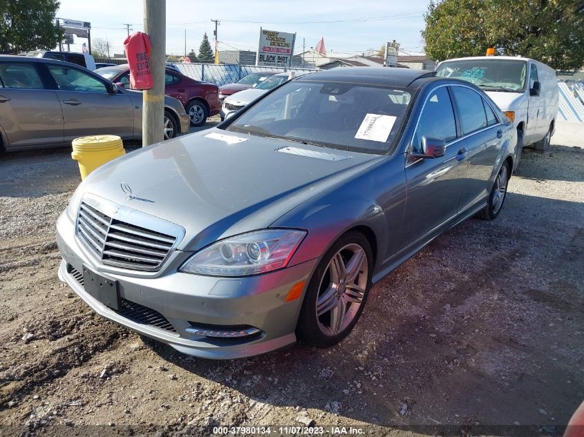 2013 MERCEDES-BENZ S 550 4MATIC WDDNG9EB6DA533721