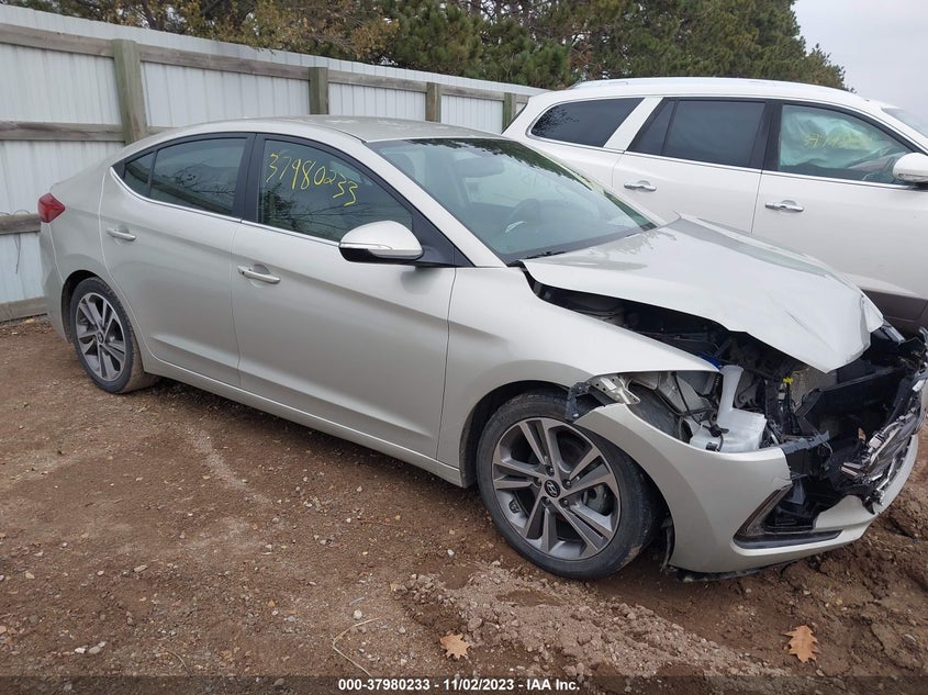 VIN 5NPD84LF7JH215669 2018 HYUNDAI ELANTRA LIMITED