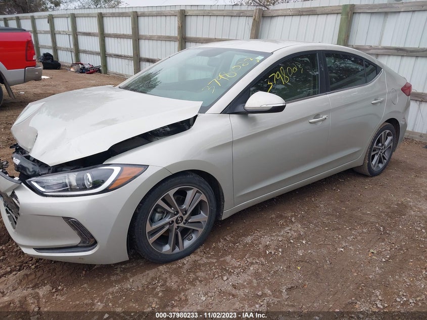 VIN 5NPD84LF7JH215669 2018 HYUNDAI ELANTRA LIMITED