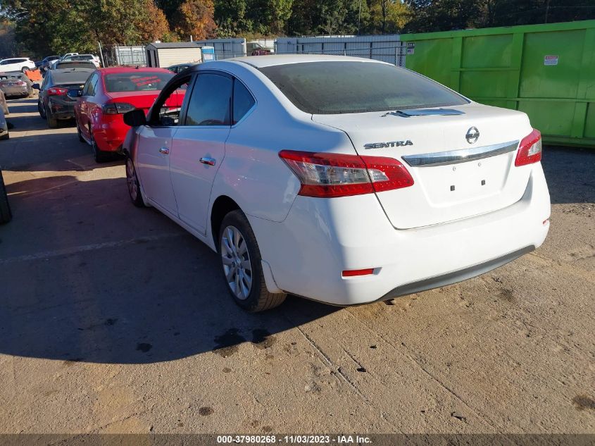 2015 NISSAN SENTRA S/SV/SR/SL - 3N1AB7AP7FY371578