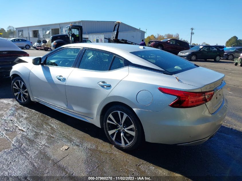 2016 NISSAN MAXIMA 3.5 PLATINUM/3.5 S - 1N4AA6APXGC384190