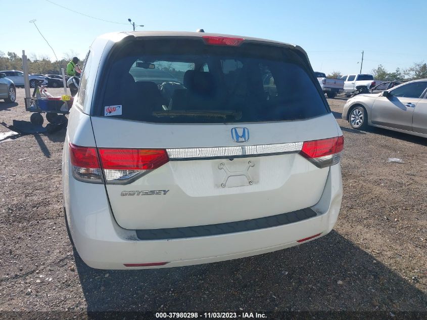 2014 HONDA ODYSSEY EX-L - 5FNRL5H64EB035718