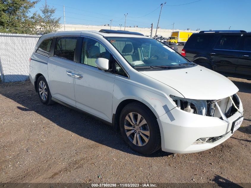2014 HONDA ODYSSEY EX-L - 5FNRL5H64EB035718