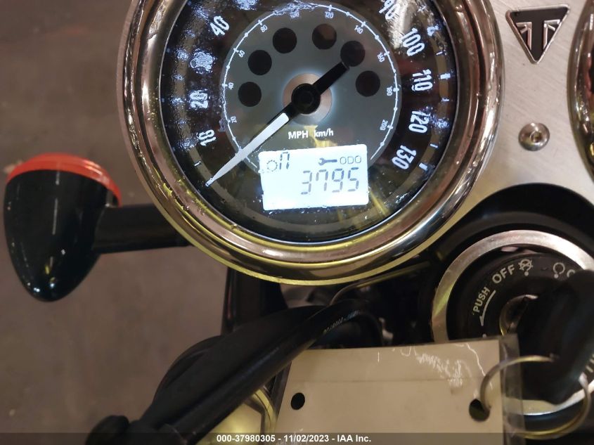 2023 TRIUMPH MOTORCYCLE BONNEVILLE T100 SMTD10G73PTBF9847