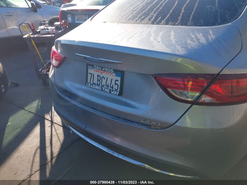 2015 CHRYSLER 200 LIMITED - 1C3CCCAB6FN693744