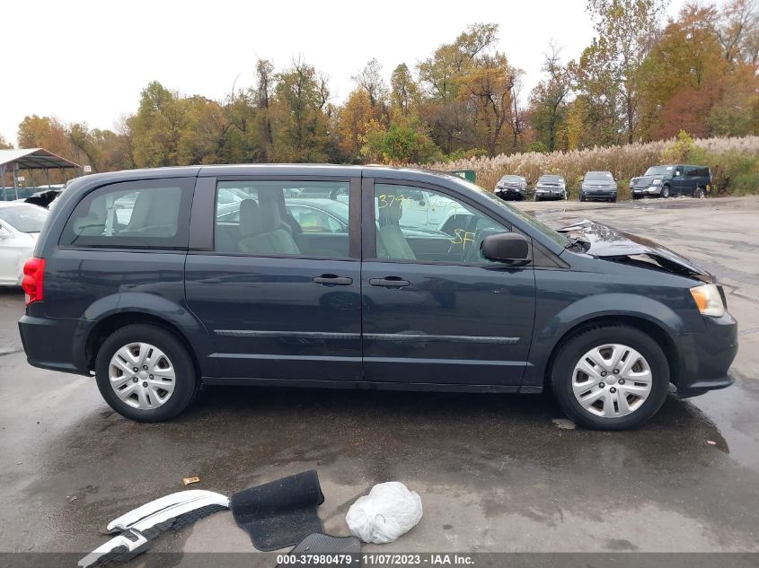 2014 DODGE GRAND CARAVAN AMERICAN VALUE PKG - 2C4RDGBG3ER407323