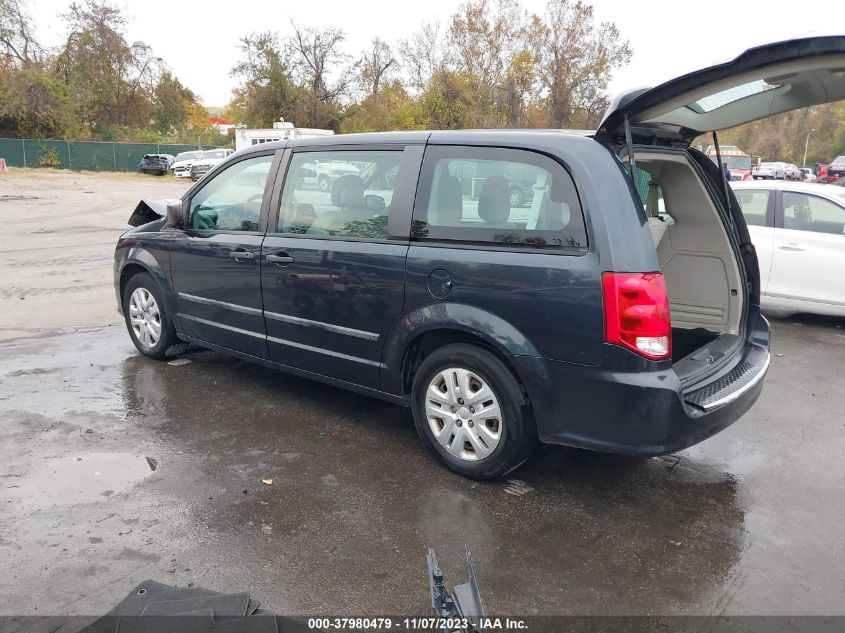 2014 DODGE GRAND CARAVAN AMERICAN VALUE PKG - 2C4RDGBG3ER407323