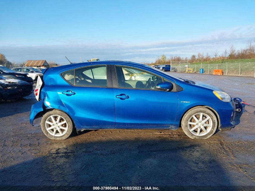2014 TOYOTA PRIUS C ONE/THREE/TWO/FOUR JTDKDTB30E1066555
