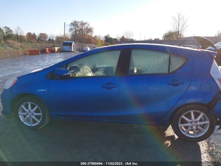 2014 TOYOTA PRIUS C ONE/THREE/TWO/FOUR JTDKDTB30E1066555