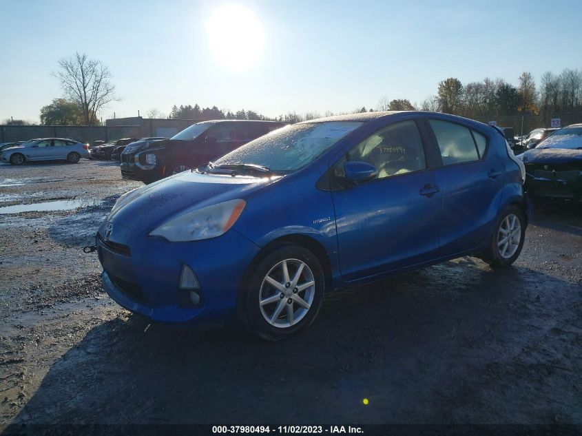 2014 TOYOTA PRIUS C ONE/THREE/TWO/FOUR JTDKDTB30E1066555
