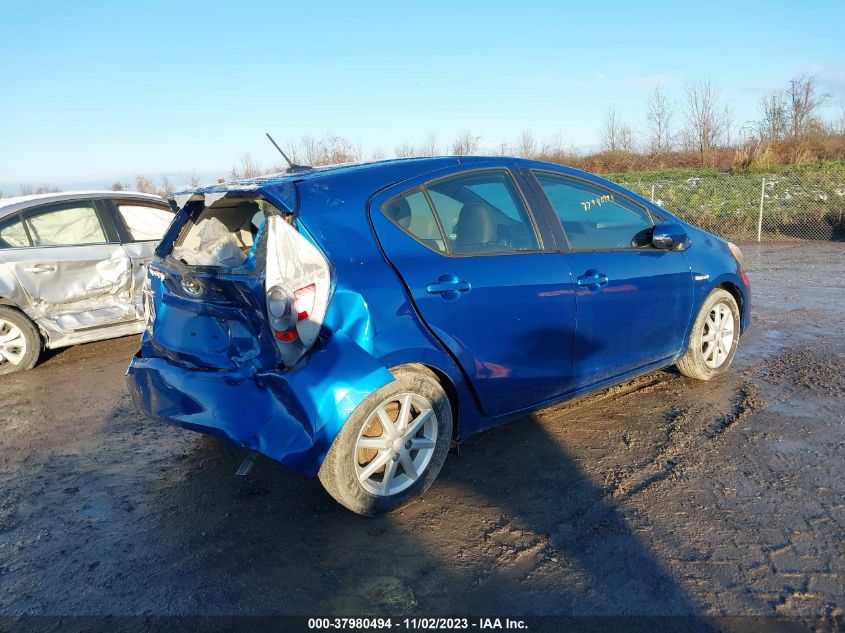 2014 TOYOTA PRIUS C ONE/THREE/TWO/FOUR JTDKDTB30E1066555