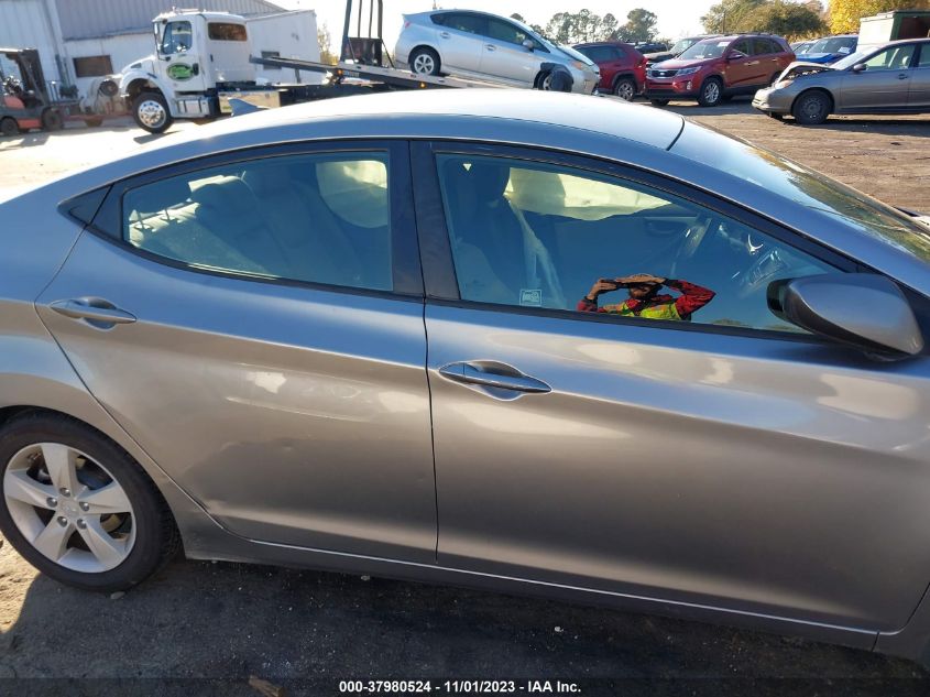 2013 HYUNDAI ELANTRA GLS (ULSAN PLANT) - KMHDH4AE9DU558290