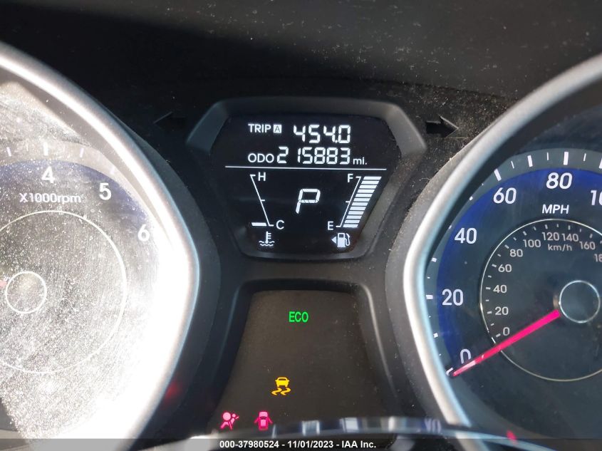 2013 HYUNDAI ELANTRA GLS (ULSAN PLANT) - KMHDH4AE9DU558290