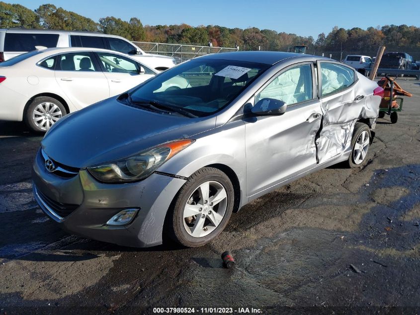 2013 HYUNDAI ELANTRA GLS (ULSAN PLANT) - KMHDH4AE9DU558290