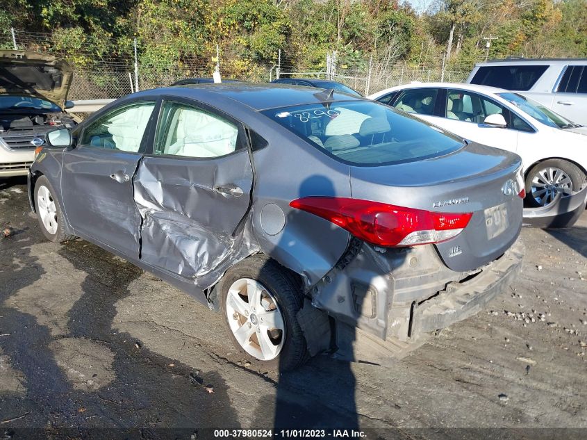 2013 HYUNDAI ELANTRA GLS (ULSAN PLANT) - KMHDH4AE9DU558290