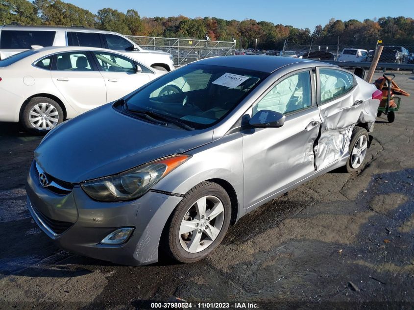 2013 HYUNDAI ELANTRA GLS (ULSAN PLANT) - KMHDH4AE9DU558290