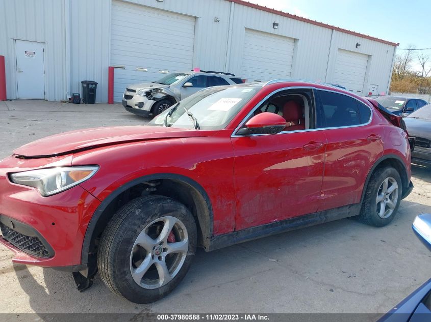 2018 ALFA ROMEO STELVIO - ZASFAKAN7J7B89520