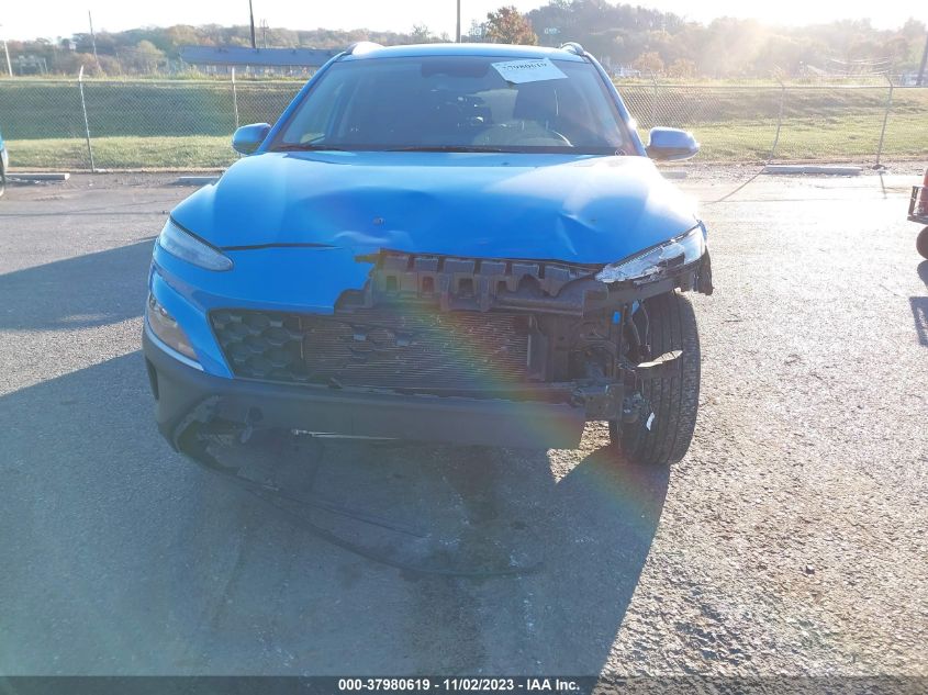 2022 HYUNDAI KONA SEL - KM8K62AB1NU905071