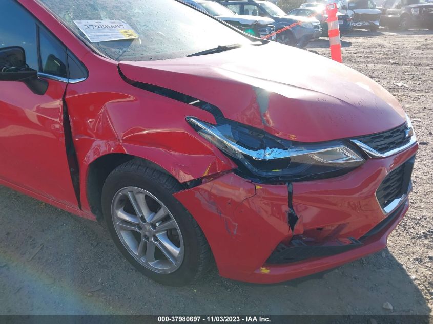 2017 CHEVROLET CRUZE LT - 1G1BE5SM9H7232289