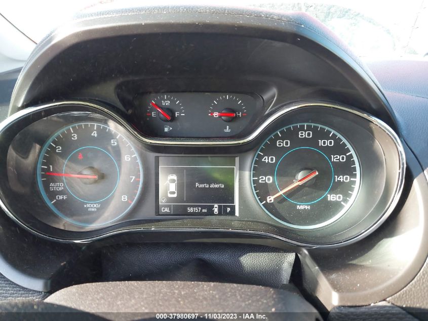 2017 CHEVROLET CRUZE LT - 1G1BE5SM9H7232289