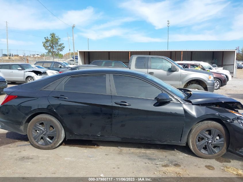 2023 HYUNDAI ELANTRA HYBRID BLUE - KMHLM4AJ3PU069361