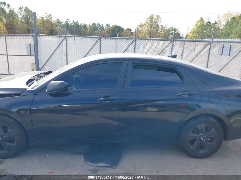 2023 HYUNDAI ELANTRA HYBRID BLUE - KMHLM4AJ3PU069361