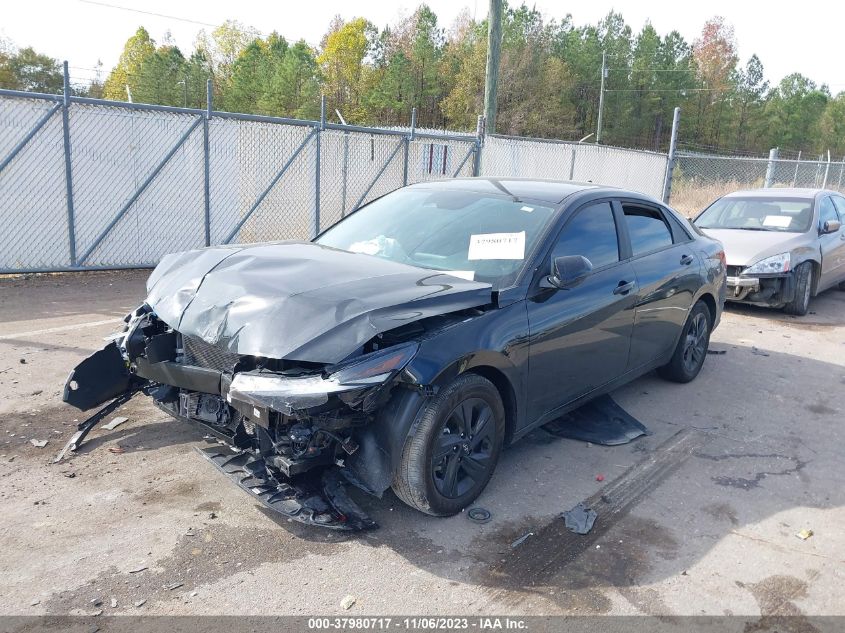 2023 HYUNDAI ELANTRA HYBRID BLUE - KMHLM4AJ3PU069361