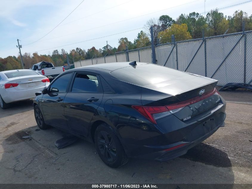 2023 HYUNDAI ELANTRA HYBRID BLUE - KMHLM4AJ3PU069361