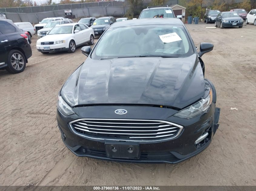 2019 FORD FUSION SE - 3FA6P0HD6KR134162