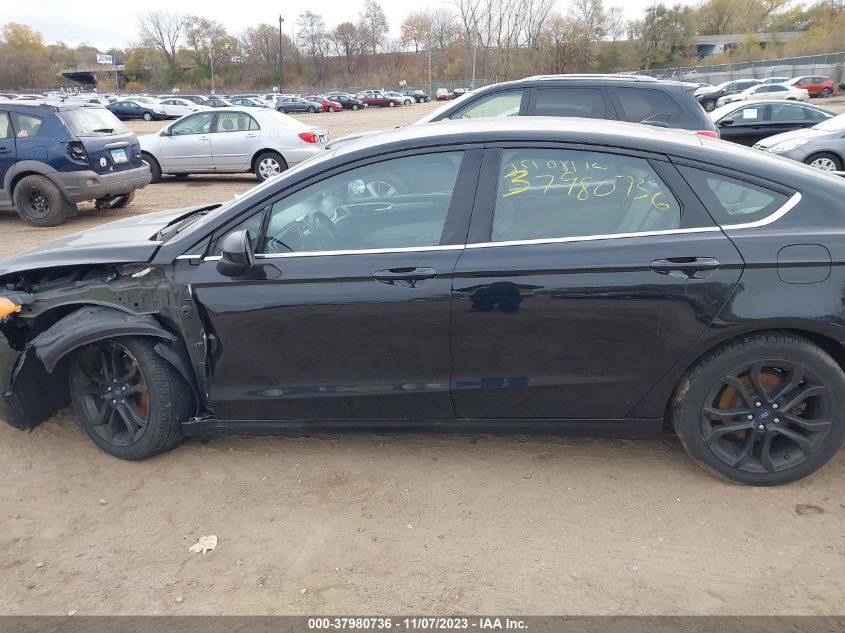 2019 FORD FUSION SE - 3FA6P0HD6KR134162