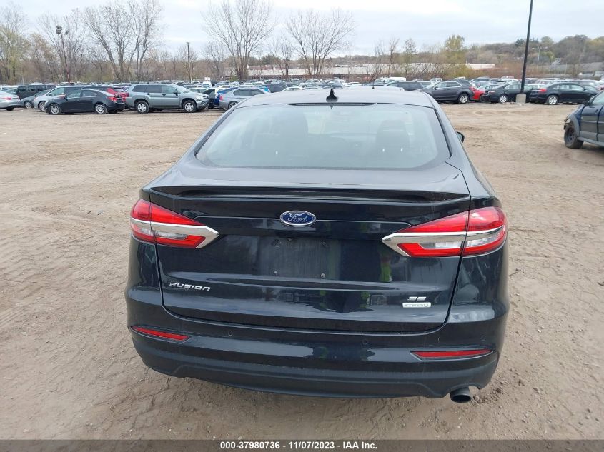 2019 FORD FUSION SE - 3FA6P0HD6KR134162