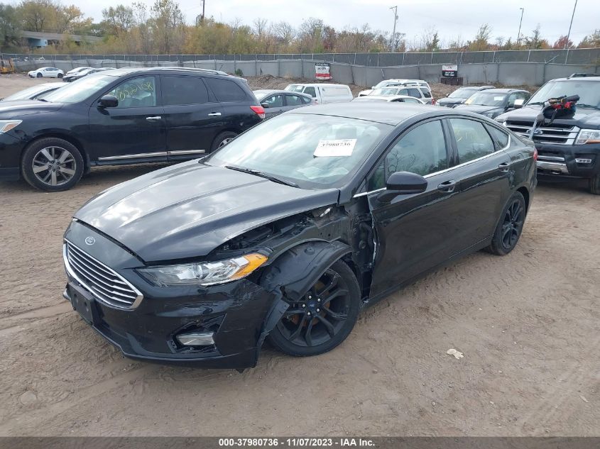 2019 FORD FUSION SE - 3FA6P0HD6KR134162