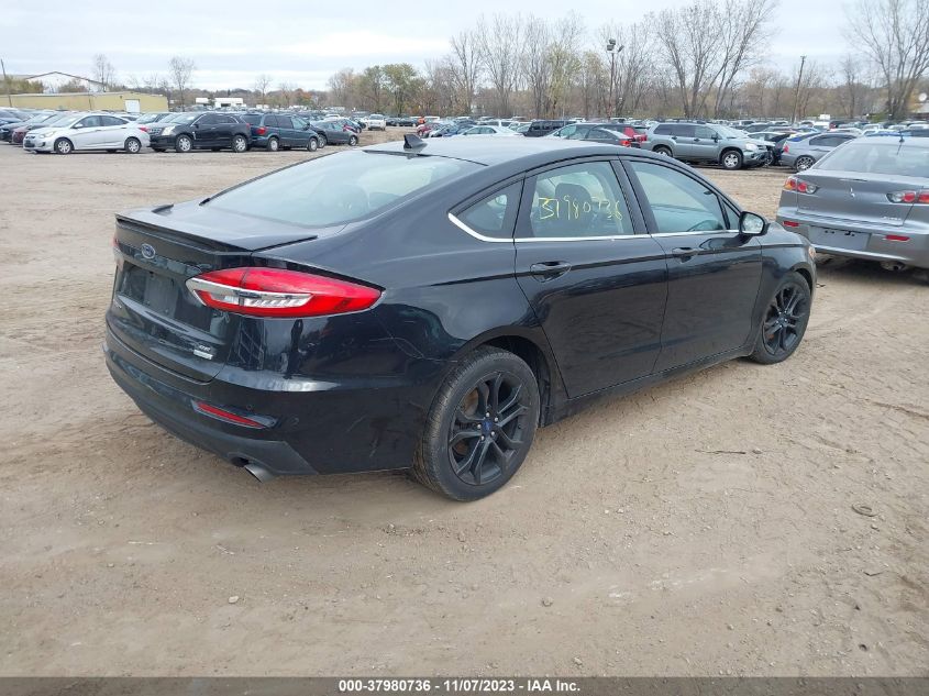 2019 FORD FUSION SE - 3FA6P0HD6KR134162