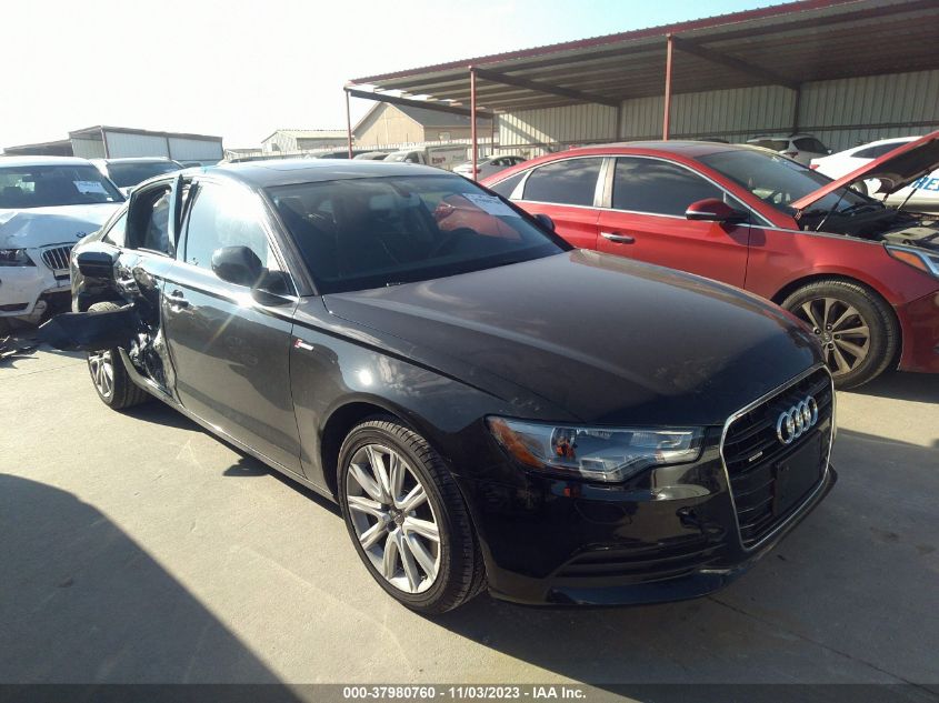 2013 AUDI A6 PREMIUM PLUS - WAUGGAFC6DN142117